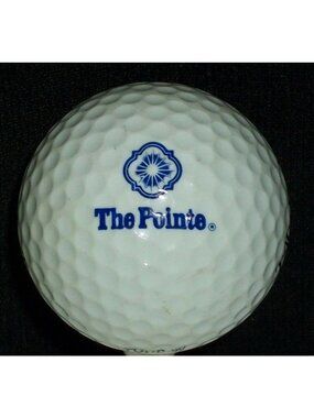 Top-Flite Tour 90 Golf Ball "The Pointe" Logo Collectible White